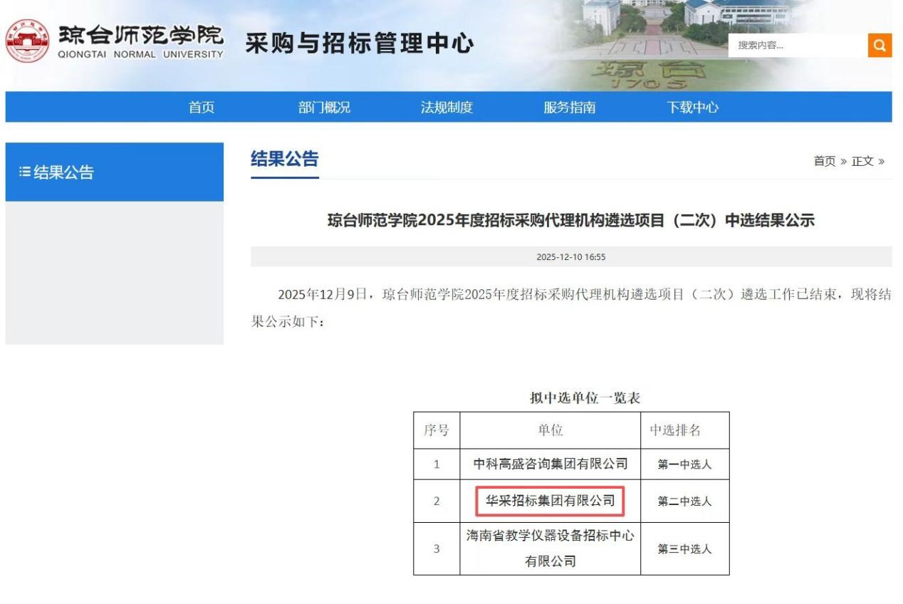 雷火在线官网,雷火(中国)
招标集团连获七家优质单位认可 成功入围多领域招标代理机构 